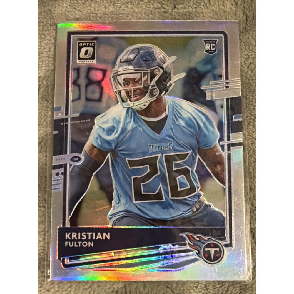 2020 Panini Donruss Optic - Rookies Kristian Fulton #109 Holo Prizm (RC)
